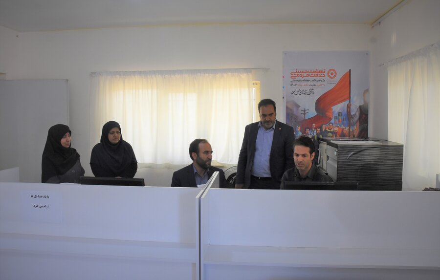 بازدید مدیرکل بهزیستی از مراکز شهرستان سنقروکلیایی