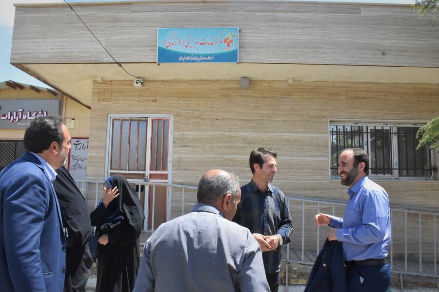 بازدید مدیرکل بهزیستی از مراکز شهرستان سنقروکلیایی