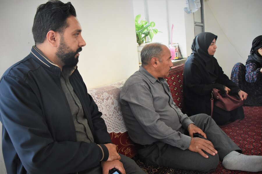 دیدار مدیرکل بهزیستی با مددجویان شهرستان سنقروکلیایی