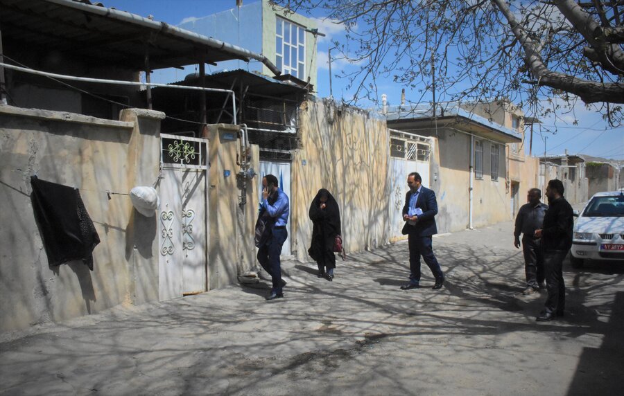 دیدار مدیرکل بهزیستی با مددجویان شهرستان سنقروکلیایی