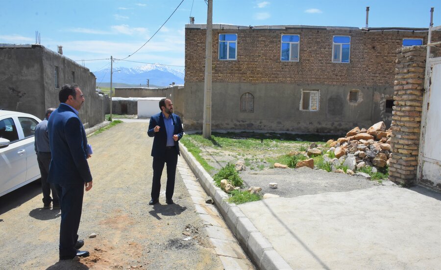 دیدار مدیرکل بهزیستی با مددجویان شهرستان سنقروکلیایی
