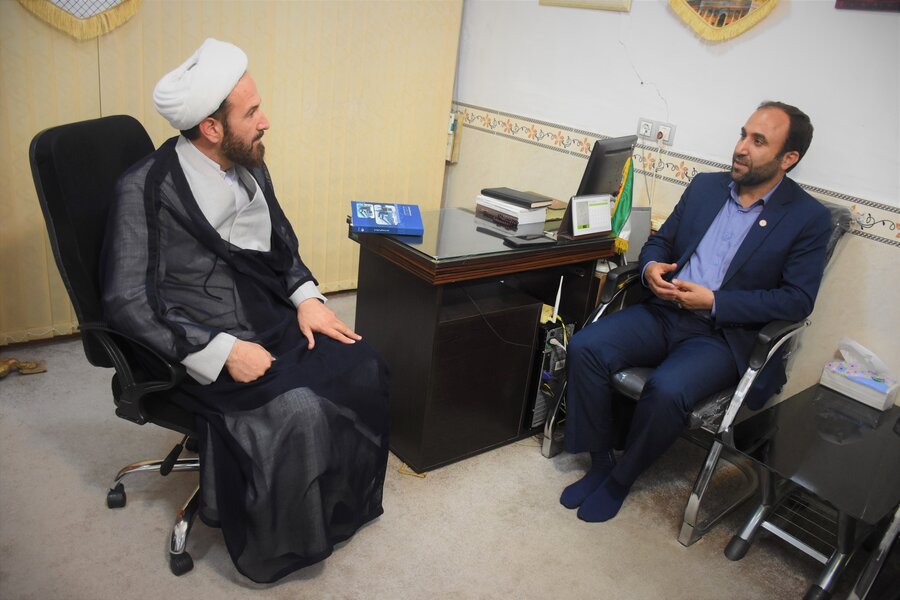 دیدار مدیرکل بهزیستی با امام جمعه شهرستان سنقروکلیایی دیدار مدیرکل بهزیستی با امام جمعه شهرستان سنقروکلیایی