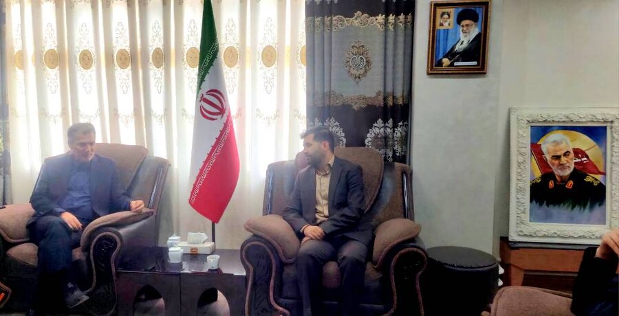 دیدار رئیس اداره بهزیستی سلماس با فرماندار شهرستان دیدار رئیس اداره بهزیستی سلماس با فرماندار شهرستان