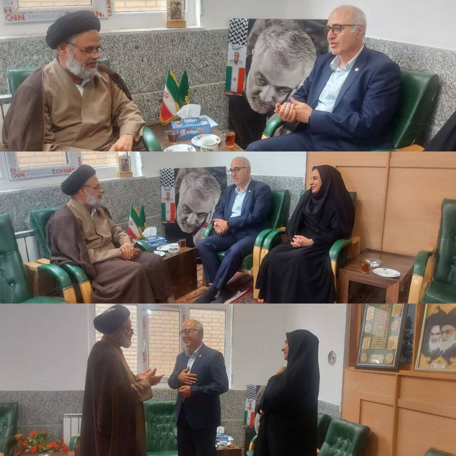 دیدار مدیر کل بهزیستی استان با امام جمعه شهرستان سربیشه