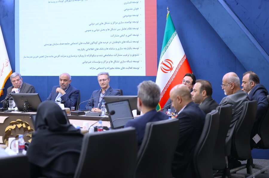 نشست تخصصی وزیر تعاون کار و رفاه اجتماعی با سازمان بهزیستی کشور