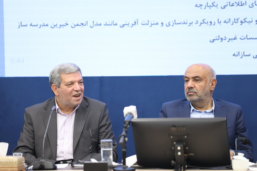 نشست تخصصی وزیر تعاون کار و رفاه اجتماعی با سازمان بهزیستی کشور