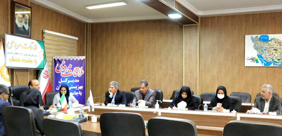 دیدار مردمی مدیرکل بهزیستی آذربایجان‌غربی با جامعه هدف
