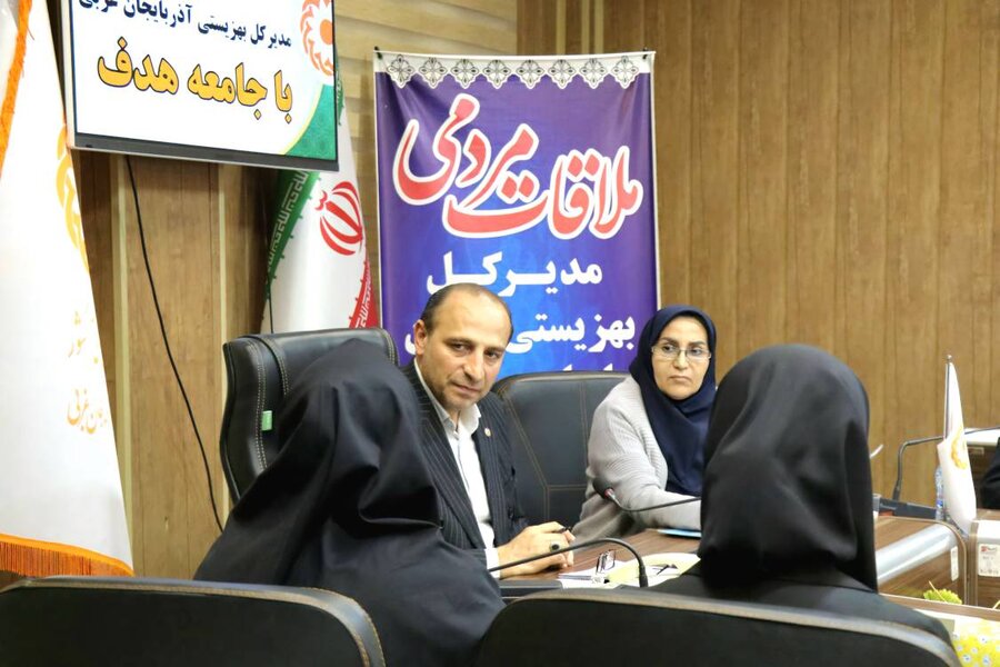 دیدار مردمی مدیرکل بهزیستی آذربایجان‌غربی با جامعه هدف
