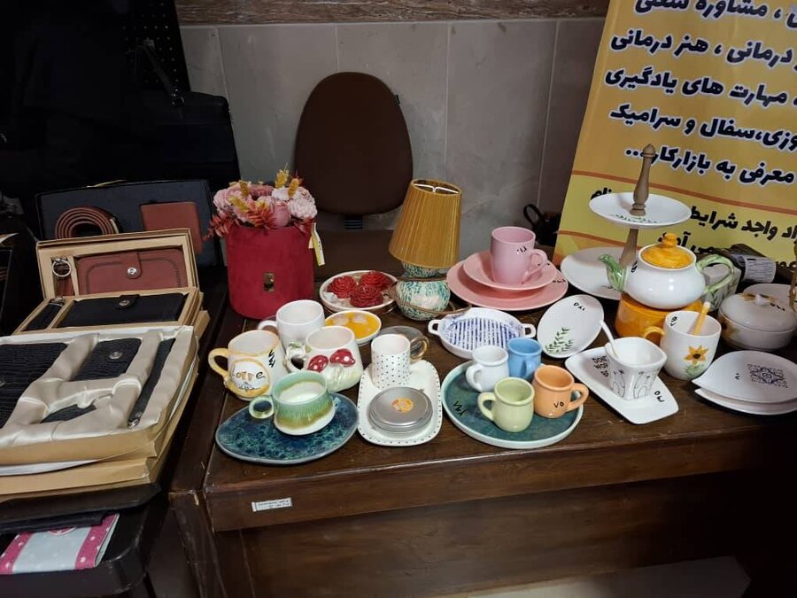 نمایشگاه توانیابان مهر جهان آستانه اشرفیه