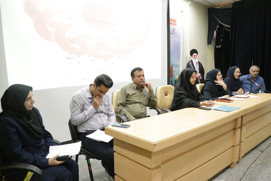 نشست هم اندیشی معاونت توسعه منابع بهزیستی با کارکنان بهزیستی استان کرمان