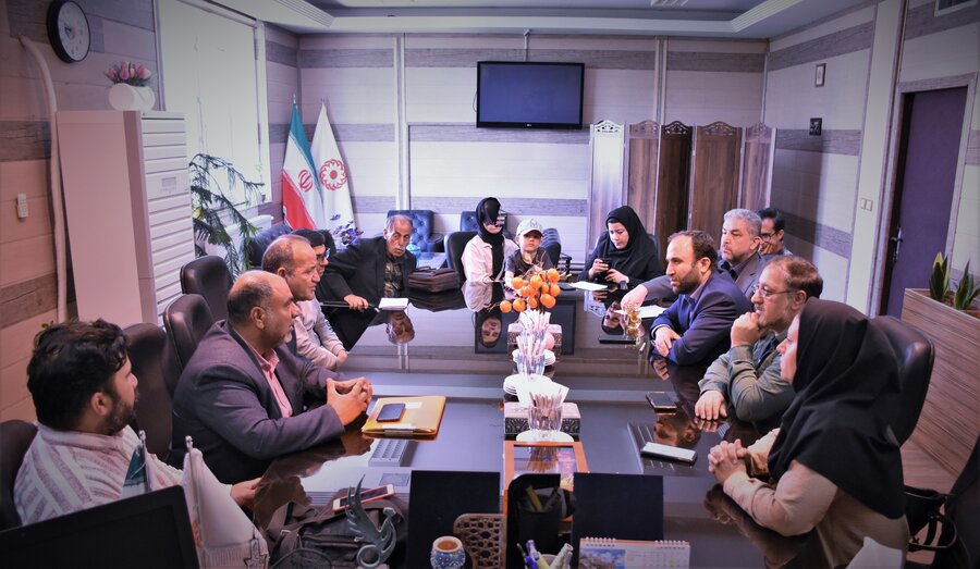 دیدار مدیرکل با نماینده بیماران هموفیلی - با حضور خبرنگاران