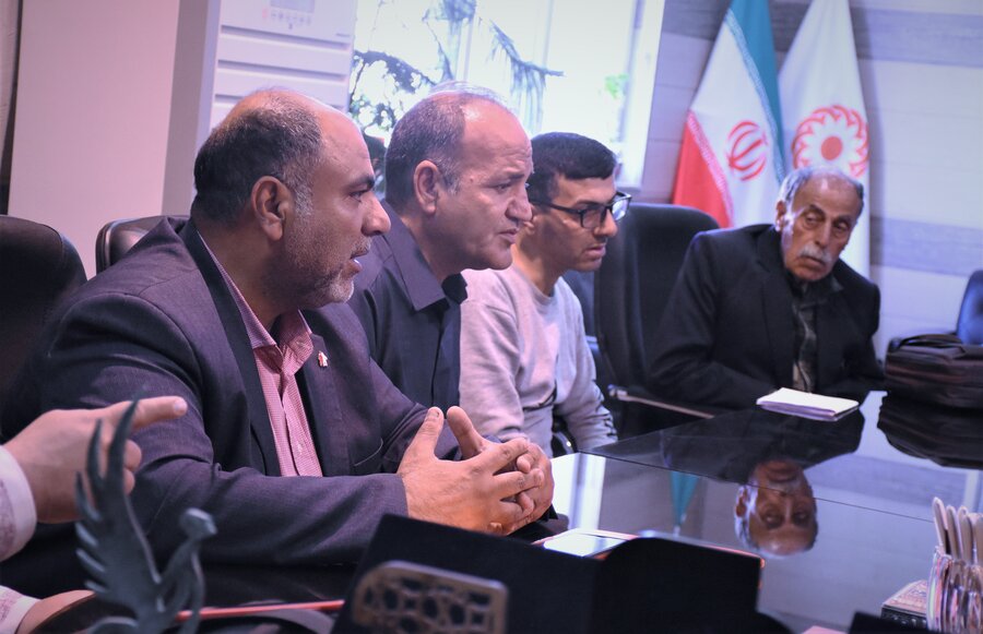 دیدار مدیرکل با نماینده بیماران هموفیلی - با حضور خبرنگاران