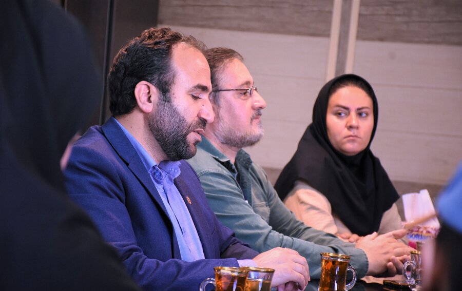 دیدار مدیرکل با نماینده بیماران هموفیلی - با حضور خبرنگاران