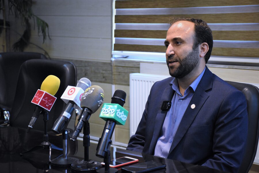 دیدار مدیرکل با نماینده بیماران هموفیلی - با حضور خبرنگاران