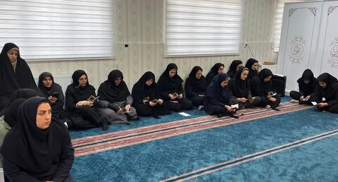برگزاری مراسم عزاداری شهادت امام جعفر صادق (ع) در بهزیستی شهرستان ساوجبلاغ