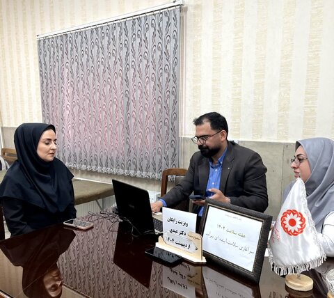 ویزیت رایگان پرسنل اداره بهزیستی شهرستان ساوجبلاغ