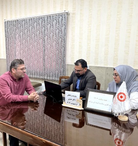 ویزیت رایگان پرسنل اداره بهزیستی شهرستان ساوجبلاغ