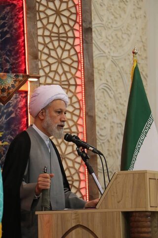 گزارش تصویری|سخنرانی رییس سازمان بهزیستی کشور پیش از خطبه های نماز جمعه شیراز
