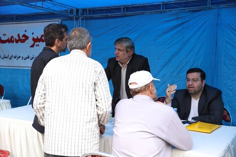 دیدار مردمی معاونین و مدیران سازمان بهزیستی در نماز جمعه تهران