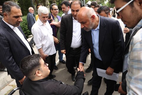 دیدار مردمی معاونین و مدیران سازمان بهزیستی در نماز جمعه تهران