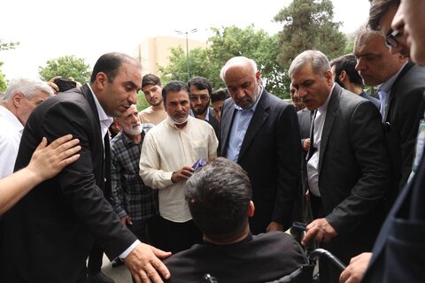 دیدار مردمی معاونین و مدیران سازمان بهزیستی در نماز جمعه تهران