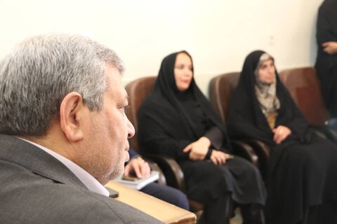 بازدید رئیس سازمان بهزیستی از مرکز امداد اجتماعی بهزیستی فارس در حرم حضرت احمد بن موسی (ع)