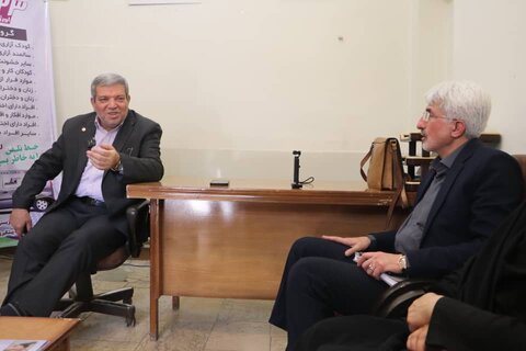 بازدید رئیس سازمان بهزیستی از مرکز امداد اجتماعی بهزیستی فارس در حرم حضرت احمد بن موسی (ع)