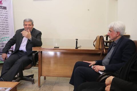 بازدید رئیس سازمان بهزیستی از مرکز امداد اجتماعی بهزیستی فارس در حرم حضرت احمد بن موسی (ع)