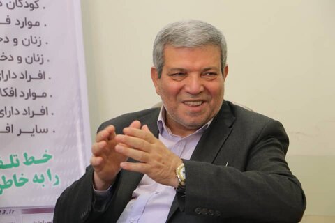بازدید رئیس سازمان بهزیستی از مرکز امداد اجتماعی بهزیستی فارس در حرم حضرت احمد بن موسی (ع)