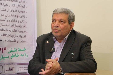 بازدید رئیس سازمان بهزیستی از مرکز امداد اجتماعی بهزیستی فارس در حرم حضرت احمد بن موسی (ع)