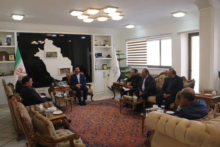 گزارش تصویری|ملاقات معاون وزیر و رئیس سازمان بهزیستی کشور با استاندار فارس