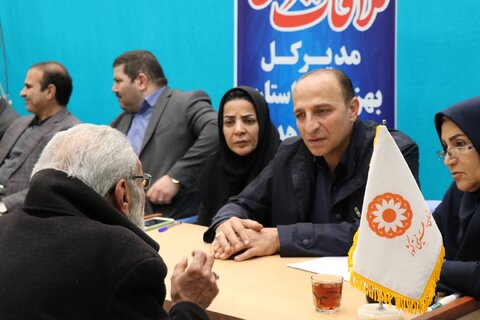 گزارش تصویری/ برگزاری میز خدمت ادارات زیر مجموعه وزارت تعاون ، کار و رفاه اجتماعی آذربایجان غربی در مصلی امام خمینی (ره) ارومیه