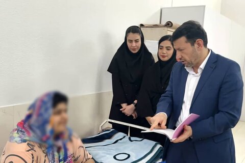 بازدید مدیرکل دادگستری استان بوشهر از مراکز توانبخشی و نگهداری سالمندان با هدف بررسی میدانی وضعیت خدمات‌رسانی