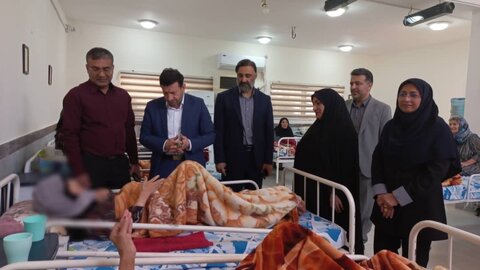 بازدید مدیرکل دادگستری استان بوشهر از مراکز توانبخشی و نگهداری سالمندان با هدف بررسی میدانی وضعیت خدمات‌رسانی