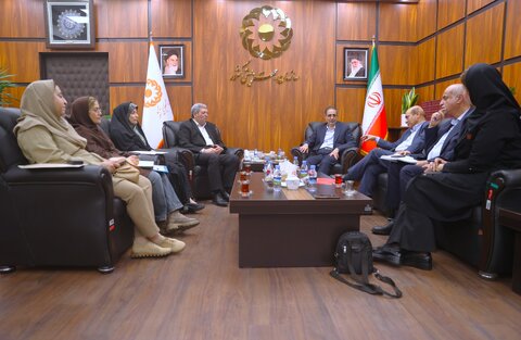 دیدار دکتر جغتایی و دکتر امامی رضوی معاون وزیر بهداشت با رئیس سازمان بهزیستی کشور