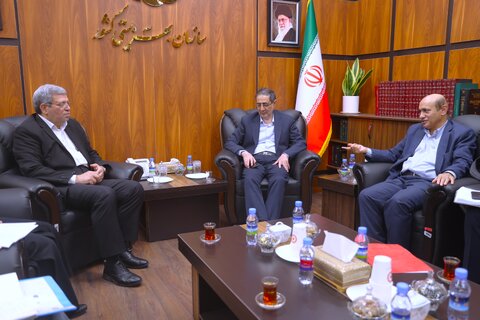 دیدار دکتر جغتایی و دکتر امامی رضوی معاون وزیر بهداشت با رئیس سازمان بهزیستی کشور