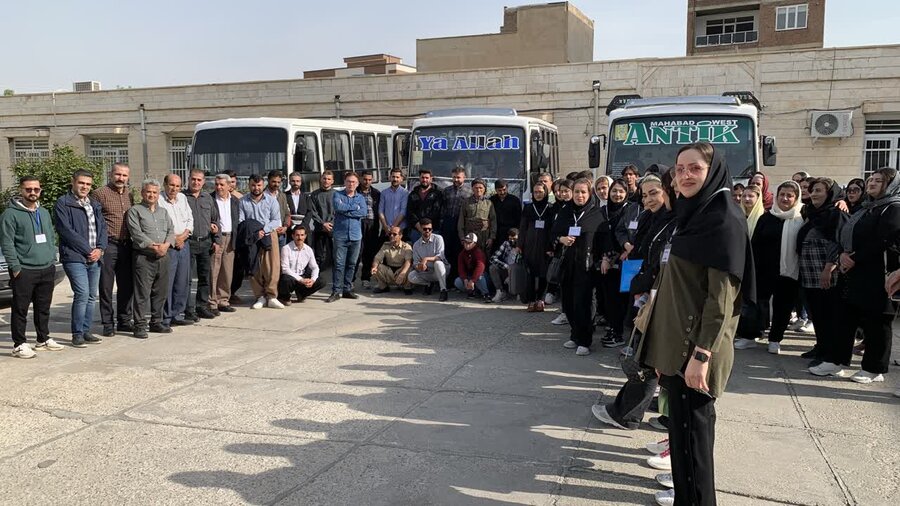 برگزاری اردوی تفریحی مددجویان بهزیستی به مقصد غار آبی سهولان مهاباد