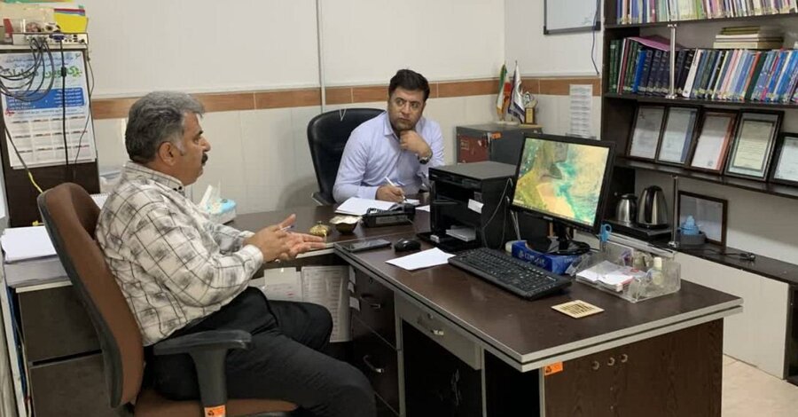 دیدار رئیس بهزیستی مهاباد با هیئت مدیره جامعه معلولین شهرستان