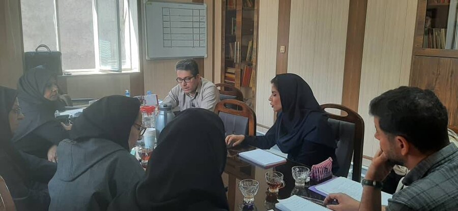 شهرستان تهران| برگزاری جلسه پیگیری وضعیت مرکز نگهداری کودکان خیابانی یاسر