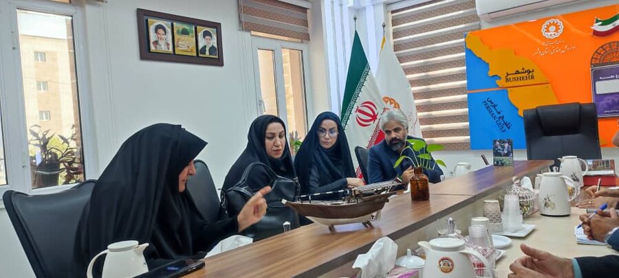 نشست تخصصی دادستان بوشهر و مسئولان بهزیستی/ تعامل بین‌بخشی راهکار عبور از چالش‌های اجتماعی