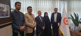 دیدار سرپرست بهزیستی استان گلستان با مدیر عامل شرکت ملی پخش فرآورده‌های نفتی استان گلستان