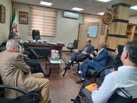گفتگو و دیدار اعضای انجمن مراکز غیر دولتی بهزیستی استان با سرپرست بهزیستی گیلان