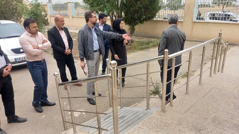 بازدید میدانی تیم تخصصی کمیته فنی مناسب سازی از اماکن و ساختمان شهرداری شهر گلسار