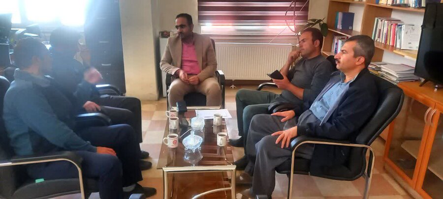 دیواندره | جلسه تعاملی اداره بهزیستی با سپاه پاسداران انقلاب اسلامی