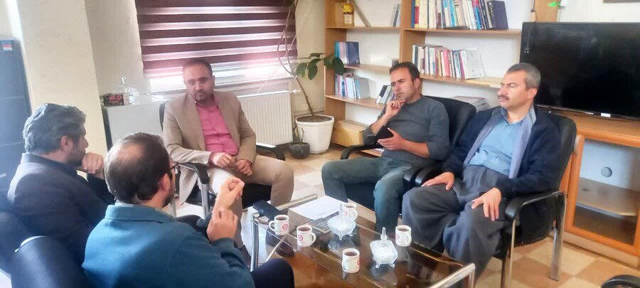 دیواندره | جلسه تعاملی اداره بهزیستی با سپاه پاسداران انقلاب اسلامی