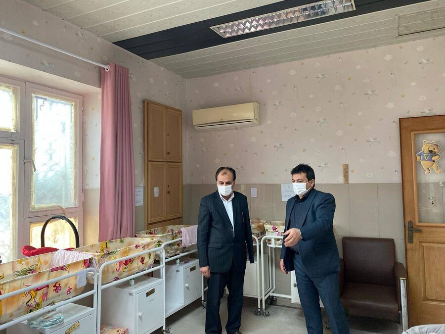 رشت | بازدید معاون دادستان گیلان از شیرخوارگاه مهر بهزیستی رشت رشت | بازدید معاون دادستان گیلان از شیرخوارگاه مهر بهزیستی رشت