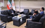 دیدار معاون هماهنگی امور اقتصادی استانداری کرمانشاه با مدیرکل بهزیستی
