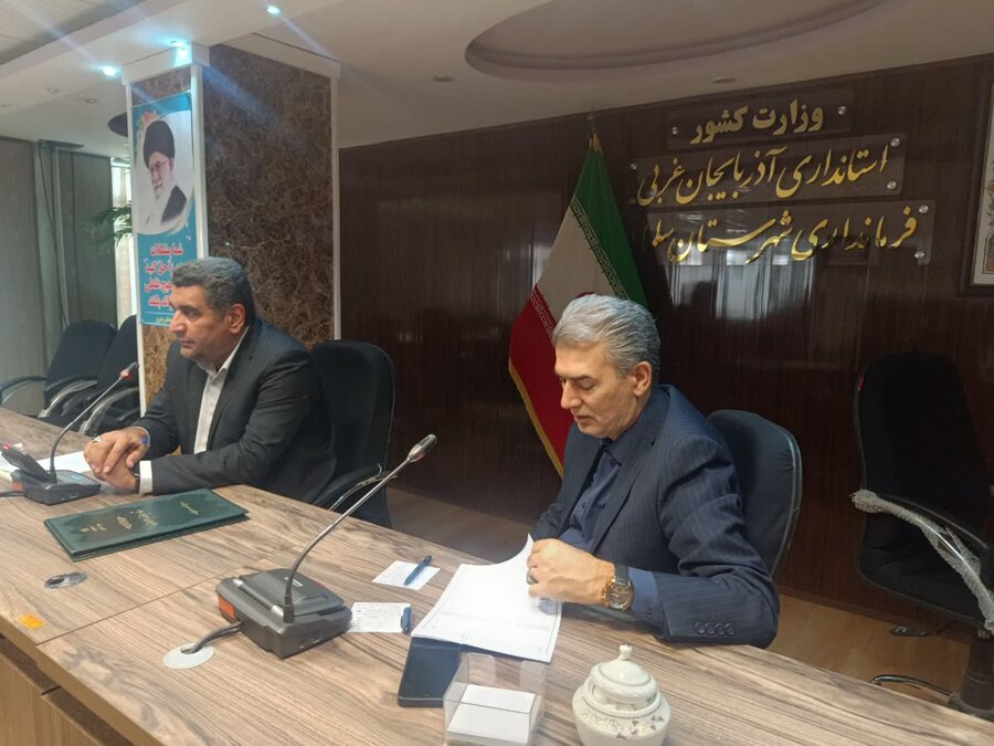 تأکید فرماندار سلماس بر تشدید اقدامات پیشگیرانه در جلسه شورای هماهنگی مبارزه با مواد مخدر