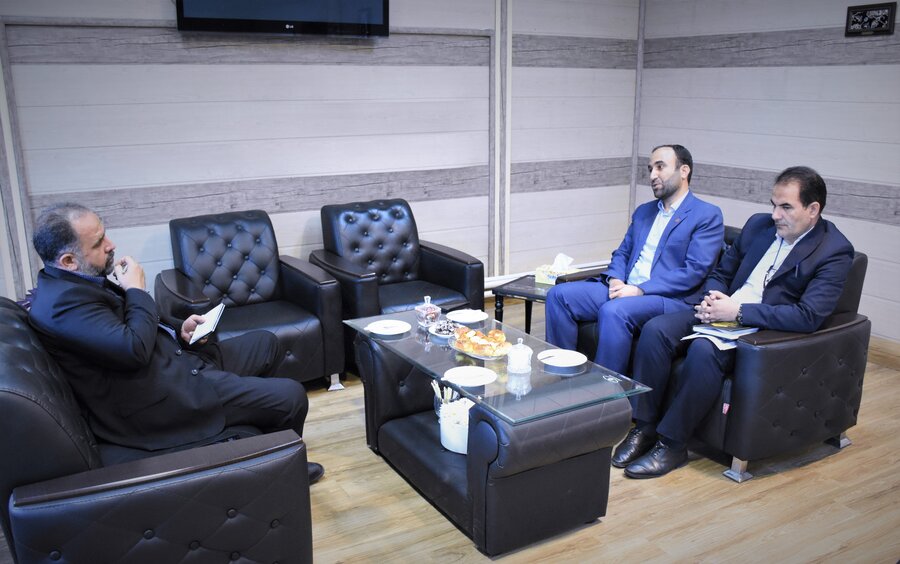 دیدار مسئولان استانداری و بهزیستی