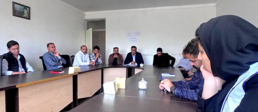 برگزاری جلسه شورای اداری بهزیستی شهرستان اشنویه